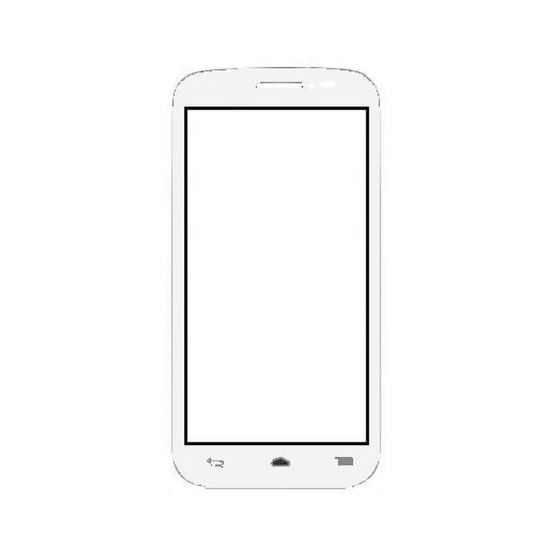 Touch Screen Digitizer for Idea Ultra Plus - Colour - White