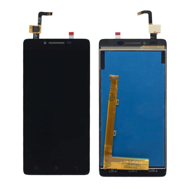Buy Now LCD with Touch Screen for Lenovo A6000 - Yellow Display Glass Combo Folder