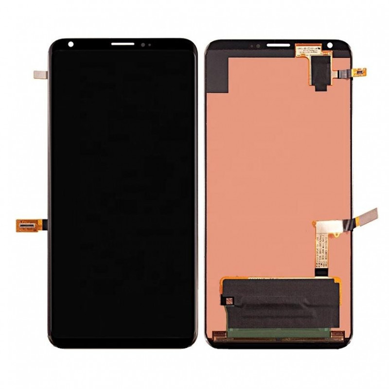 Buy Now LCD with Touch Screen for LG V35 ThinQ - Silver Display Glass Combo Folder