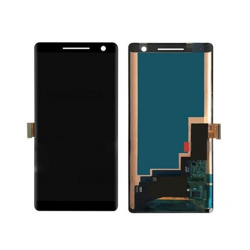 Buy Now LCD with Touch Screen for Nokia 8 Sirocco - Black Display Glass Combo Folder