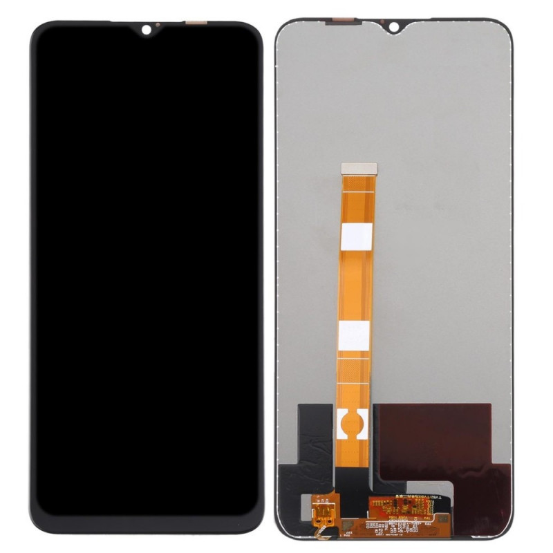 Buy Now LCD with Touch Screen for Oppo A16 - Black Display Glass Combo Folder