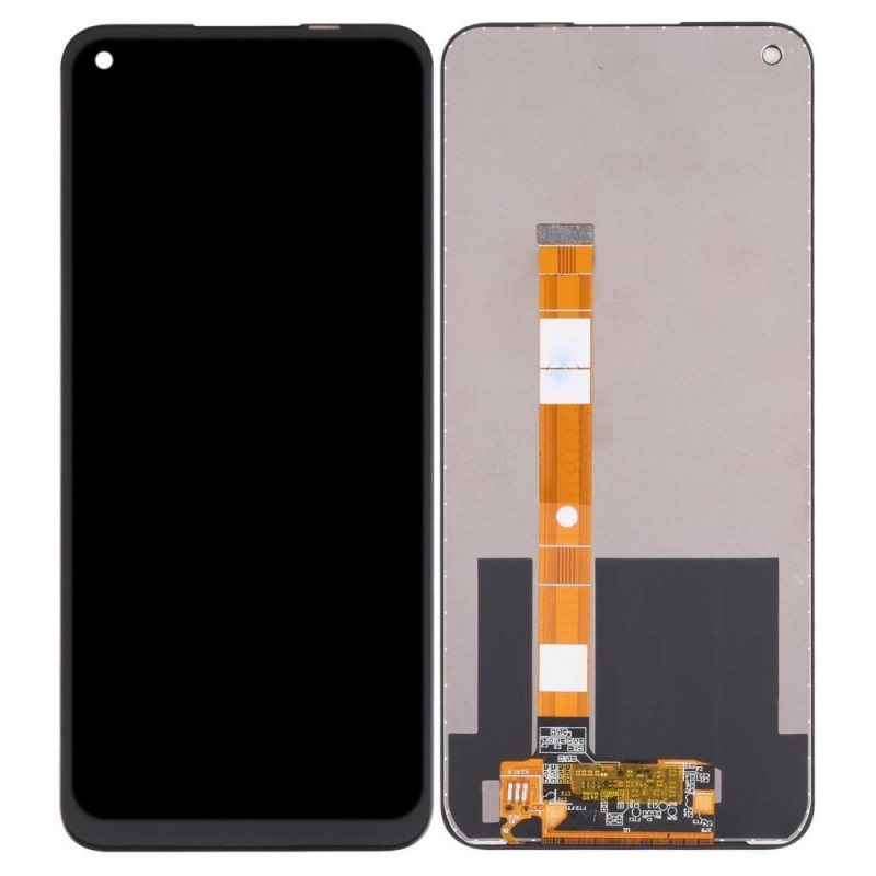 Buy Now LCD with Touch Screen for Oppo A55 - Black Display Glass Combo Folder