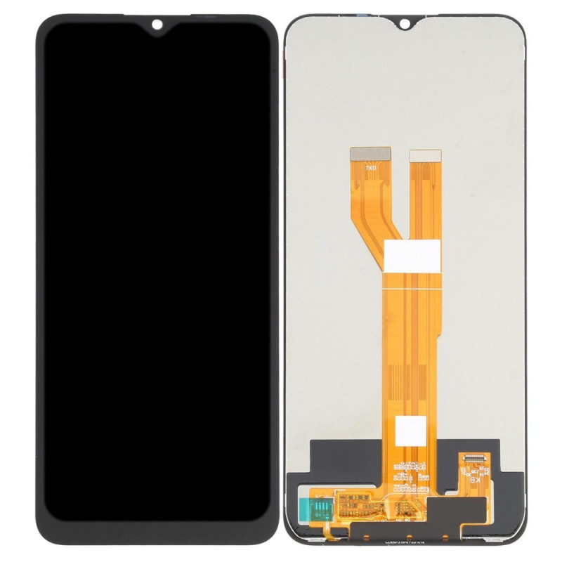 Buy Now LCD with Touch Screen for Realme C20 - Black Display Glass Combo Folder