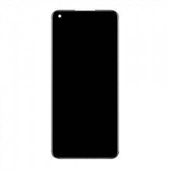 Buy Now LCD with Touch Screen for Realme Narzo 30 - Silver Display Glass Combo Folder