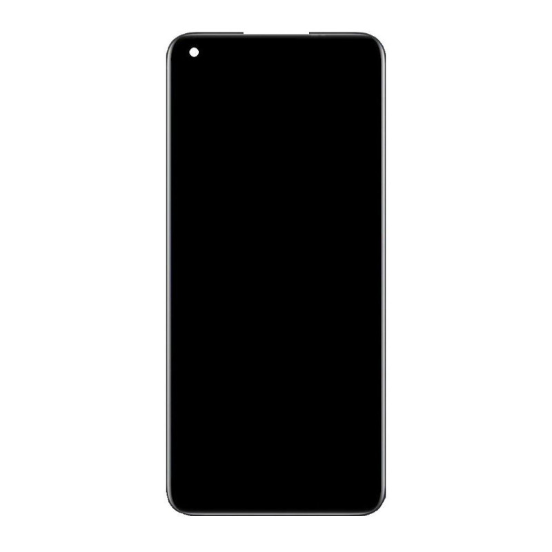 Buy Now LCD with Touch Screen for Realme Narzo 30 - Silver Display Glass Combo Folder