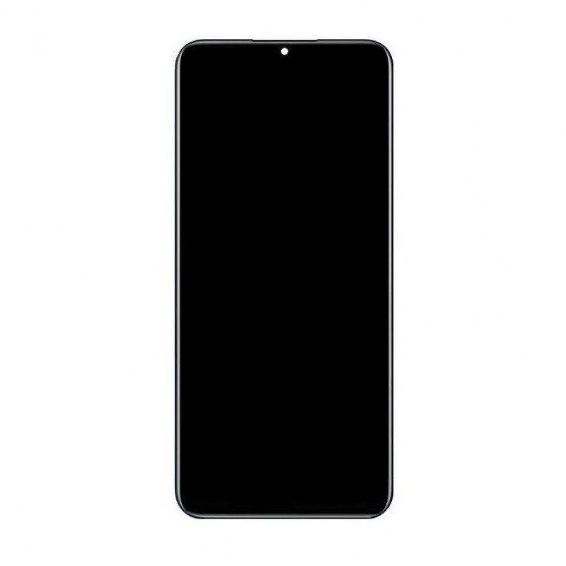 Buy Now LCD with Touch Screen for Realme Narzo 50A - Black Display Glass Combo Folder
