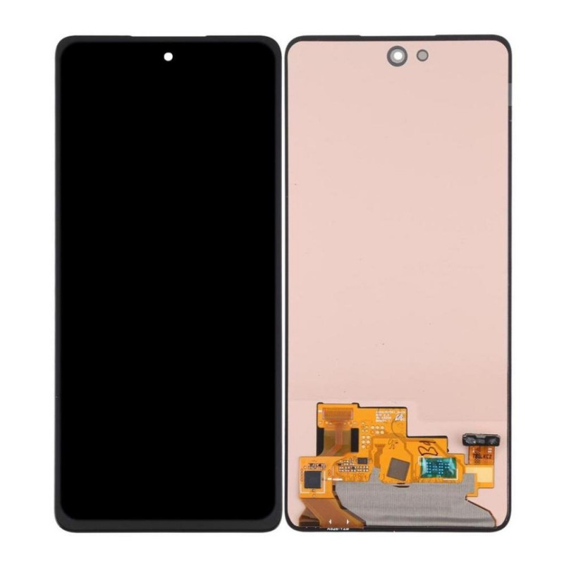 Buy Now LCD with Touch Screen for Samsung Galaxy A52 - Black Display Glass Combo Folder
