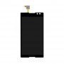 Buy Now LCD with Touch Screen for Sony Xperia C HSPA Plus C2305 - Purple Display Glass Combo Folder