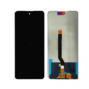 Buy Now LCD with Touch Screen for Tecno Pova 2 - White Display Glass Combo Folder