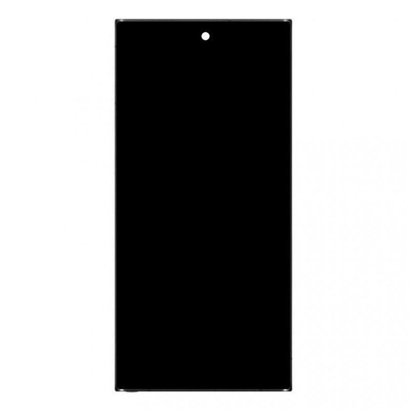 Buy Now LCD with Touch Screen for Samsung Galaxy S22 Ultra 5G - Black Display Glass Combo Folder