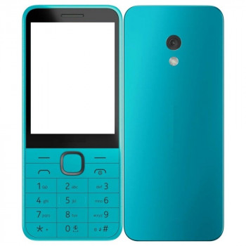 Full Body Housing For Nokia 235 4G 2024 - Blue Full Body Housing For Nokia 235 4G 2024 - Blue