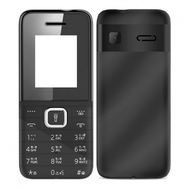 Full Body Housing For Itel Power 110N - Black