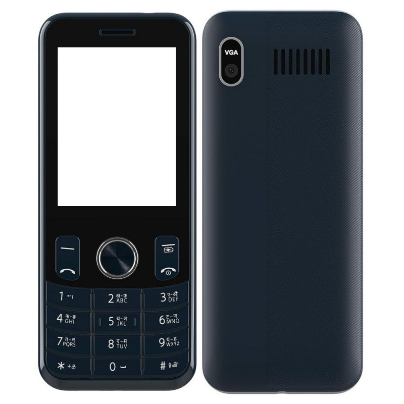 Full Body Housing For Lava 34 Ultra - Black