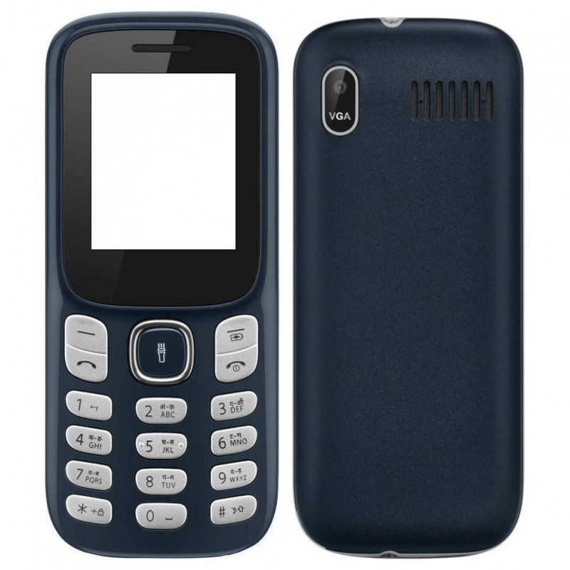 Full Body Housing For Lava A3 - Black