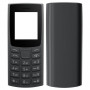 Full Body Housing For Nokia 106 2023 - Black