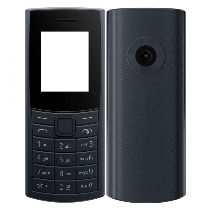 Full Body Housing For Nokia 110 4G 2023 - Black