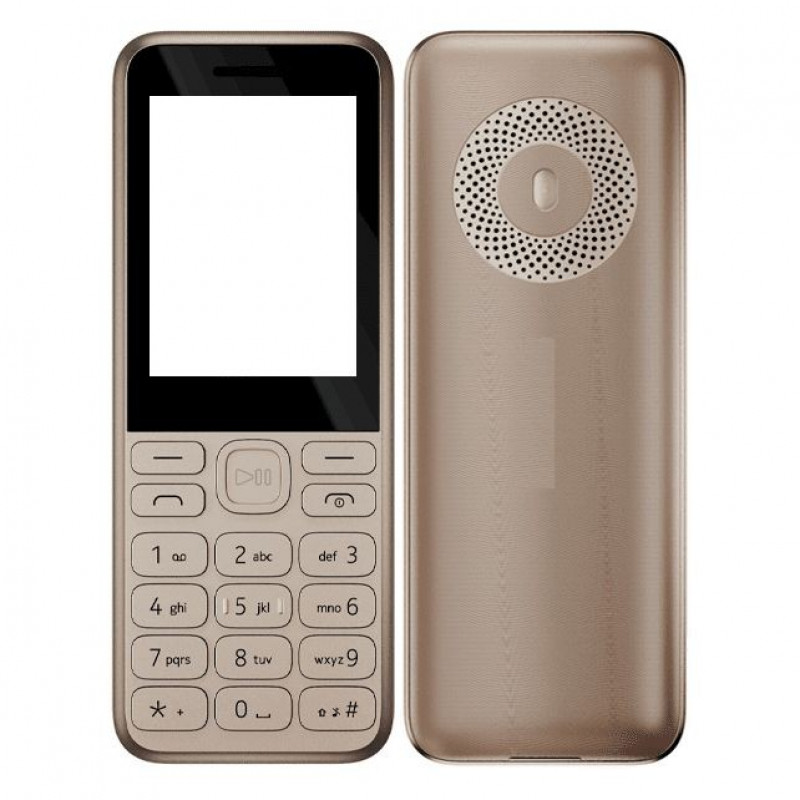 Full Body Housing For Nokia 130 2023 - Gold Light