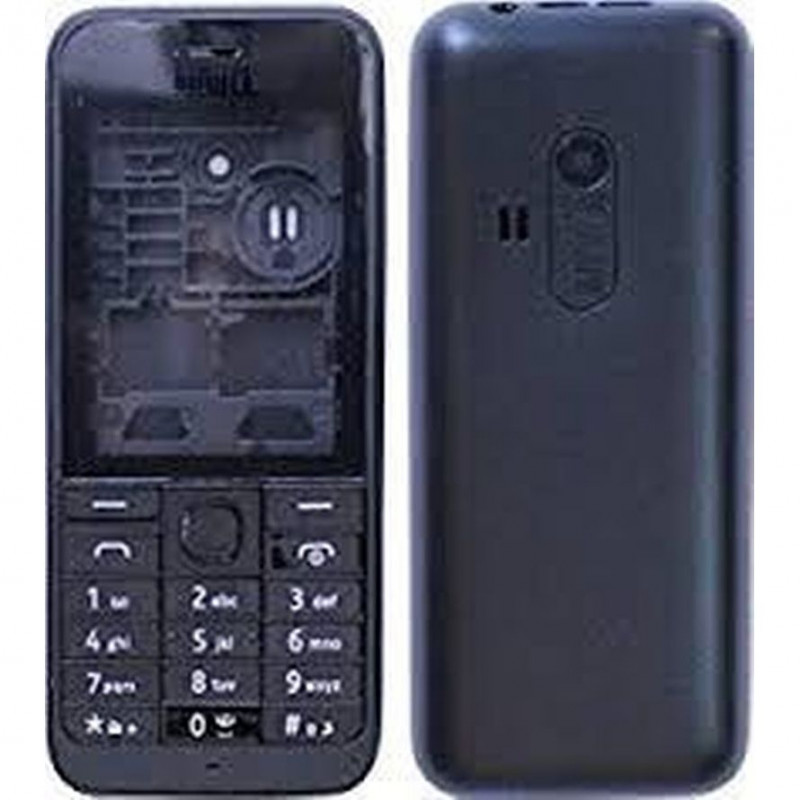 Buy Now Full Body Housing for Nokia 220 Dual SIM RM-969 - Black