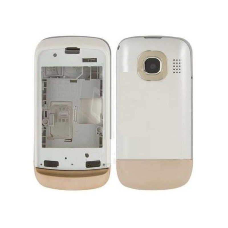 Buy Now Full Body Housing for Nokia C2-03 Touch and Type - White