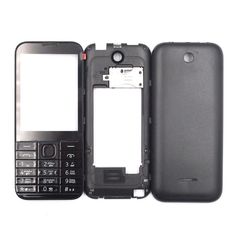 Buy Now Full Body Housing for Nokia 225 Dual SIM Black Buy Now Full Body Housing for Nokia 225 Dual SIM Black
