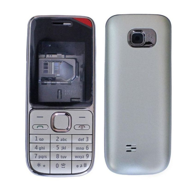 Buy Now Full Body Housing for Nokia C2-01 - Silver