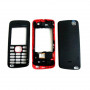Buy Now Full Body Housing for Nokia 5220 XpressMusic - Red & Black