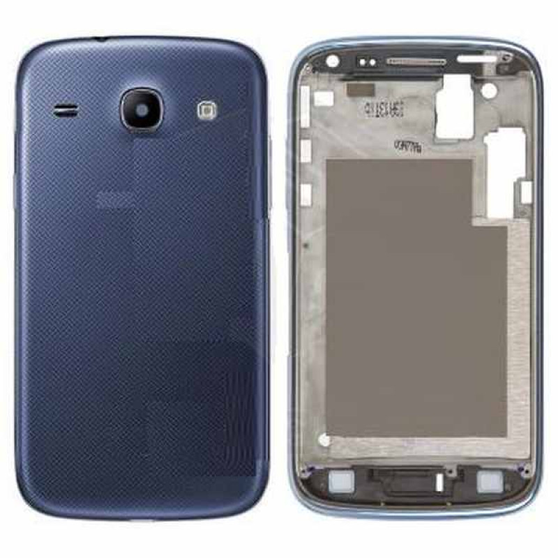 Buy Now Full Body Housing for Samsung Galaxy Core I8262 with Dual SIM Metallic Blue