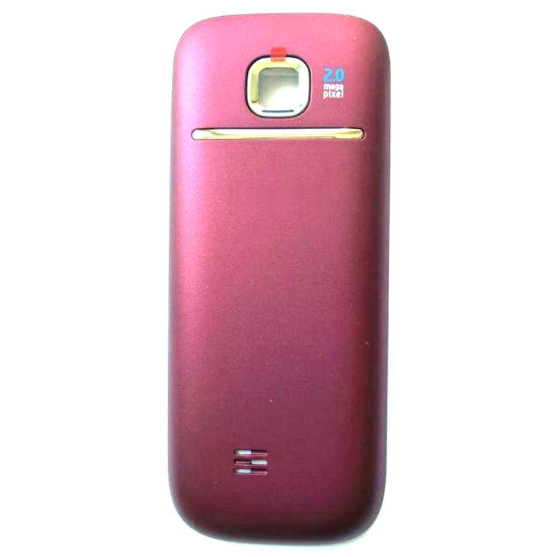 Buy Now Full Body Housing for Nokia 2730 classic Dark Magenta & Silver