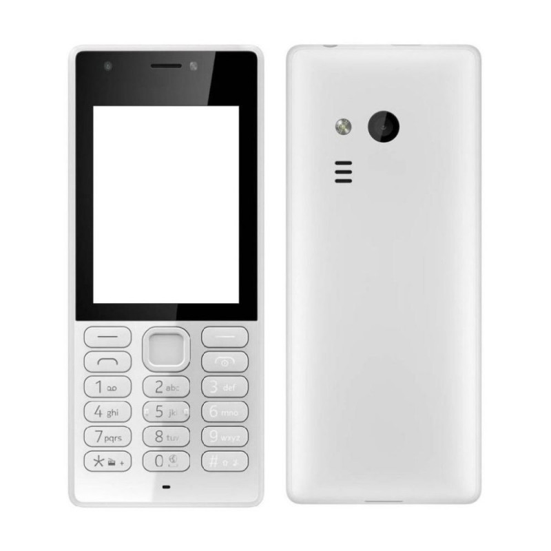 Buy Now Full Body Housing for Nokia 216 Dual SIM - White
